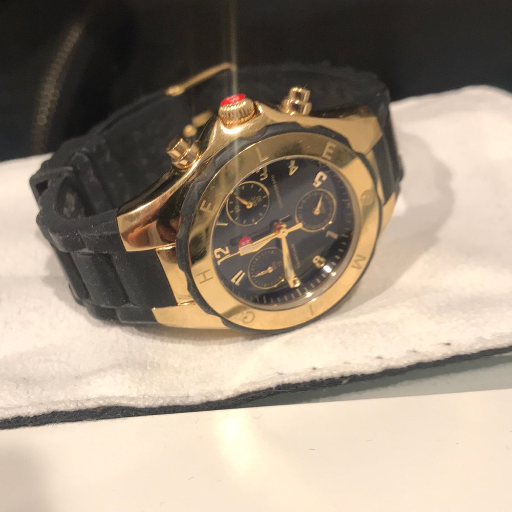 Michele “Tahitian” Jelly band Watch